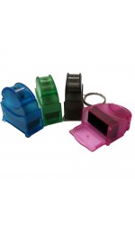 Customise Name Stamp Pocket-size Pre-Inked (Self-Inking) Rubber Stamp with Keychain 6mm x 24mm
