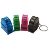 Pocket-size Self-Inking/Pre-Inked Rubber Stamp with Keychain 6mm x 24mm