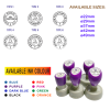 Customised Pre-Inked ROUND Flash Company Business Rubber Stamp (Assorted Sizes) Customised Pre-Inked ROUND Flash Company Business Rubber Stamp (Assorted Sizes)